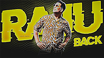 RAJU BACK - Pheri Hera Pheri | Akshay kumar Status | Comedy King Akshay kumar |Kina Song