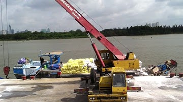 QUY TRÌNH ĐÓNG HÀNG VÀO CONTAINER TẠI CẦU TÀU TỪ  SÀ LAN, TÀU SÔNG