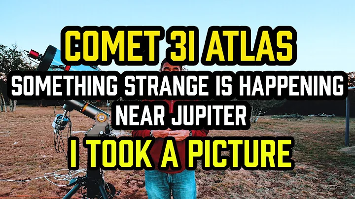 Comet 3I ATLAS – Something STRANGE Is Happening Near JUPITER – I Took a PICTURE