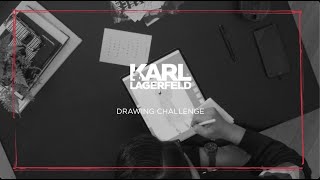 KARL LAGERFELD DRAWING CHALLENGE