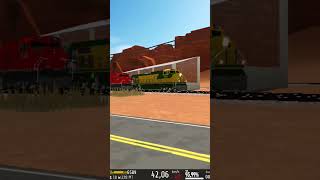 Trem de passageiros saindo do pátio (railfan virtual)