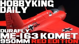Durafly Me 163 Komet 950mm High Performance Rocket Fighter Pnf Red Edition Durafly Me 163 Komet 950mm High Performance Rocket Fighter Pnf Red Edition