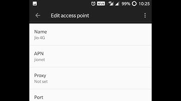 OnePlus 5T Reliance Jio 4G VoLTE APN Settings