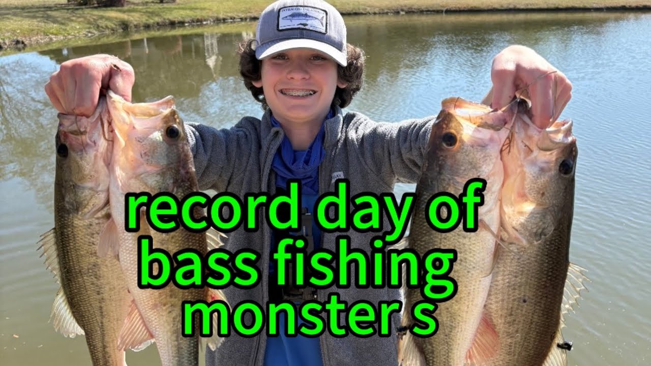 Record day of fishing 6 pound bass. ( 27 bass caught)