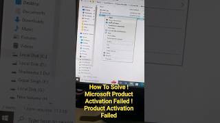 How To Solve ! Microsoft Product Activation Failed ! Product Activation Failed screenshot 4