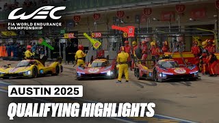 Qualifying and Hyperpole Highlights | 6 Hours of COTA | FIA WEC