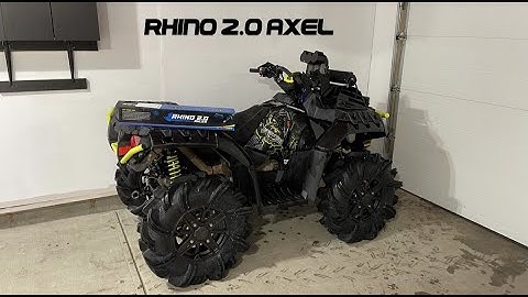 Sportsman High Lifter 1000 Rhino 2.0 Axel Install