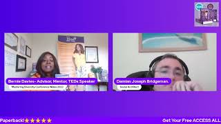 Mastering Diversity Conf LinkedIn Live with Damian Joseph Bridgeman  Champion of Accessibility