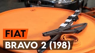 Cómo cambiar los limpiaparabrisas FIAT BRAVO 2 (198) [VÍDEO TUTORIAL DE AUTODOC]