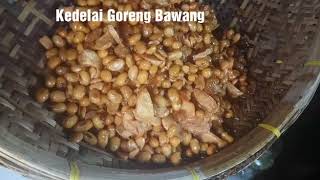 CARA MENGGORENG KACANG KEDELAI RENYAH || ALA PEDAGANG