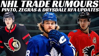 NHL Trade Rumours - Sens, Leafs, Flames & Avs, Wild & Sens Signings + Habs / Canucks Trade