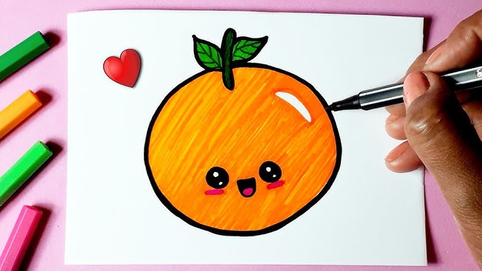 Desenho de frutas 20 frutinhas fofas para desenhar