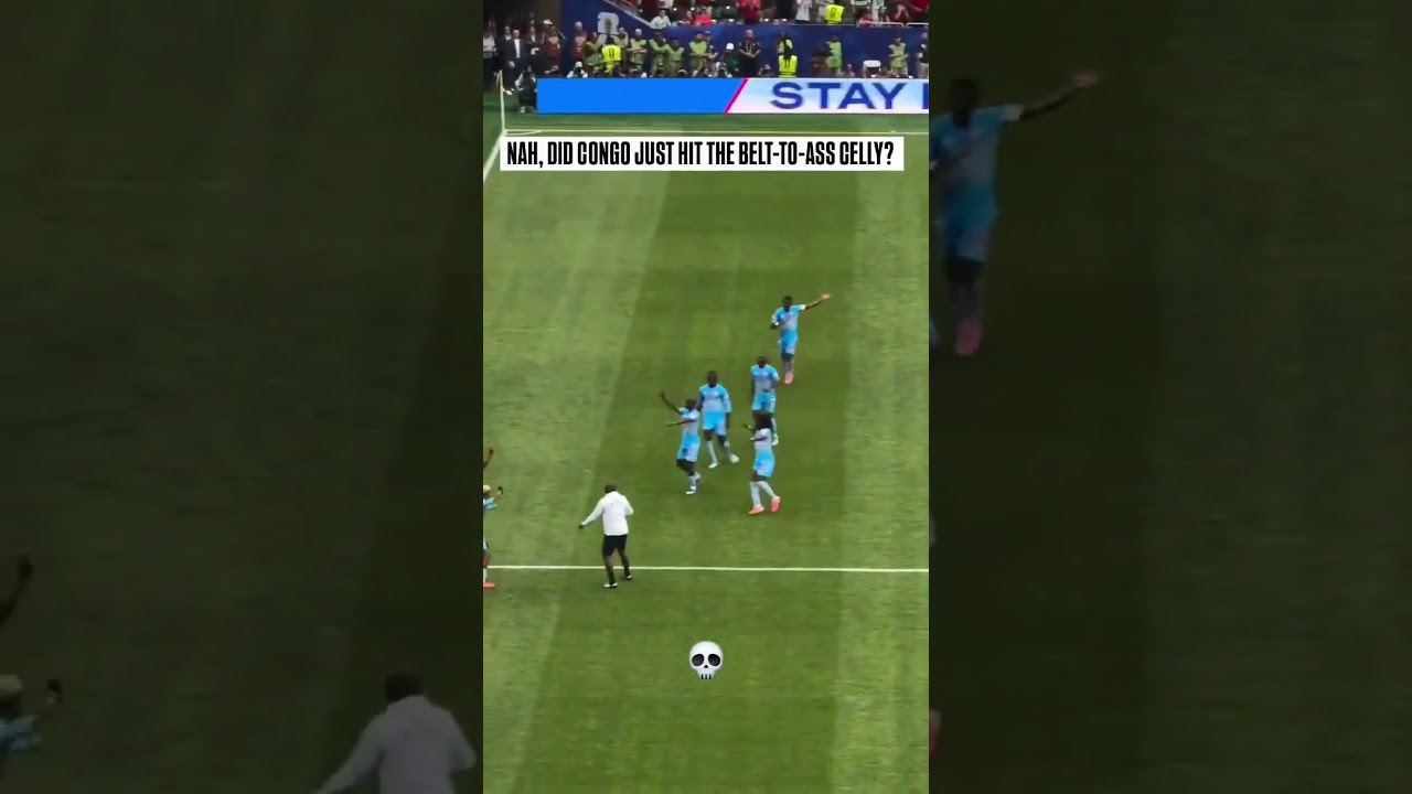 DR Congo's First World Cup Goal Sparks Wild Celebration 🇨🇩😱 #WorldCup2026 #DRCongo #Portugal