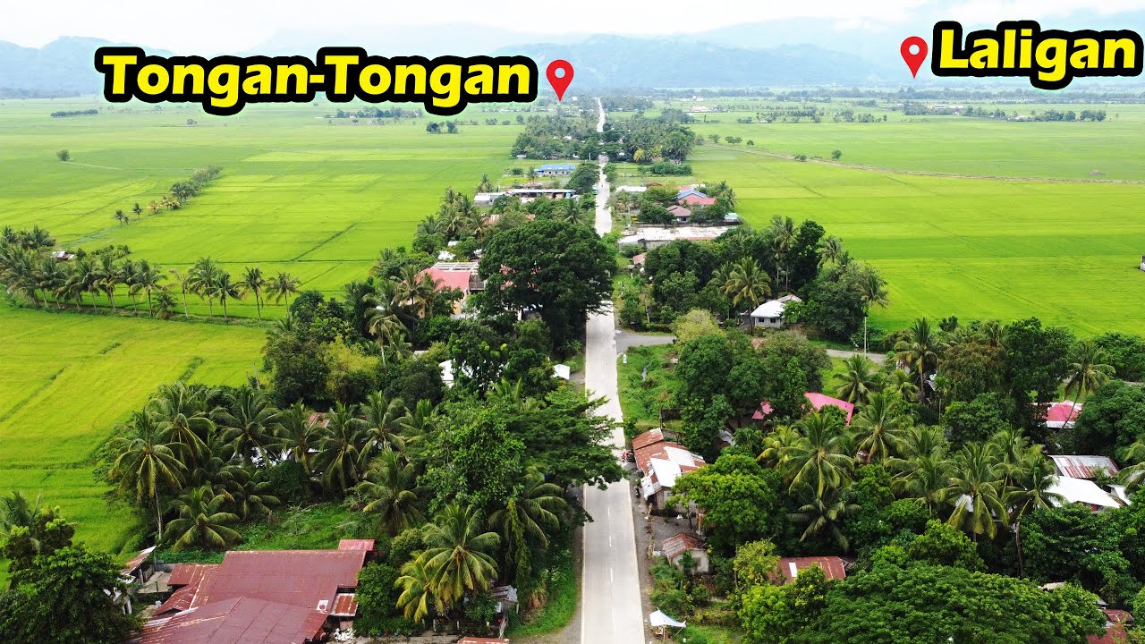 Valencia City to Laligan Road | Napakaganda ng Aerial View | TravelLar