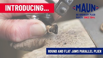 Maun Round And Flat Jaws Parallel Plier