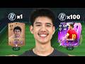 100 ดราฟท์! 5 การันตี | FC Mobile