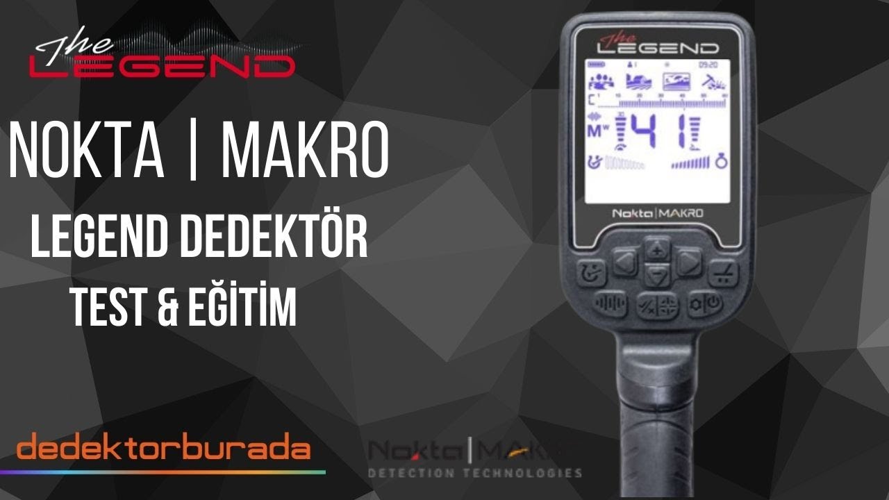 Nokta Makro Legend Dedektör - SMF Testler