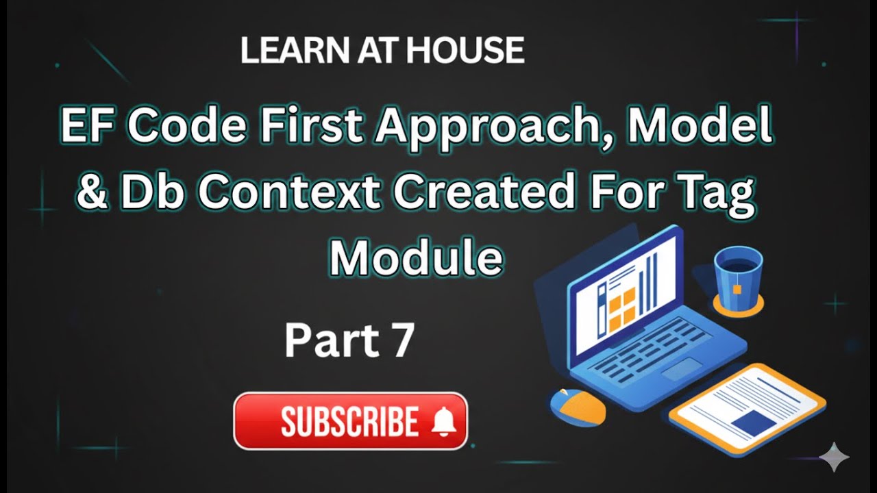 ASP.NET Core MVC Code First Approach in Hindi | Model Create & DbContext Configuration