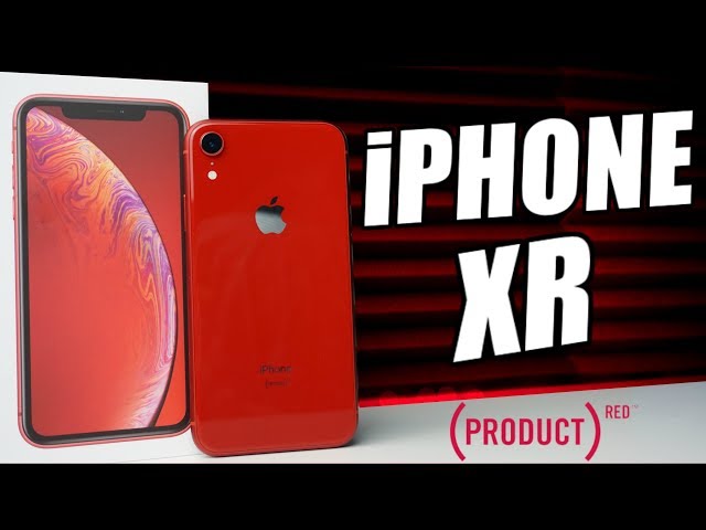 RED iPhone XR Unboxing & First Impressions - YouTube