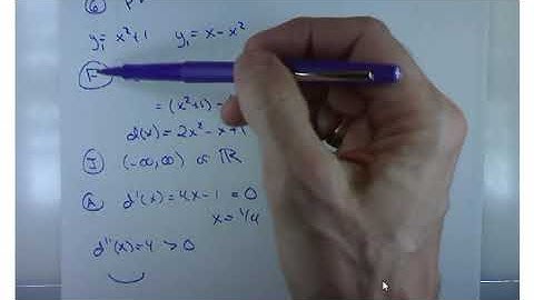 Section 4.7 Optimization Problems Summer 2019