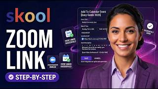 How To Add Zoom Link To Skool Calendar Event [Easy Guide 2026]