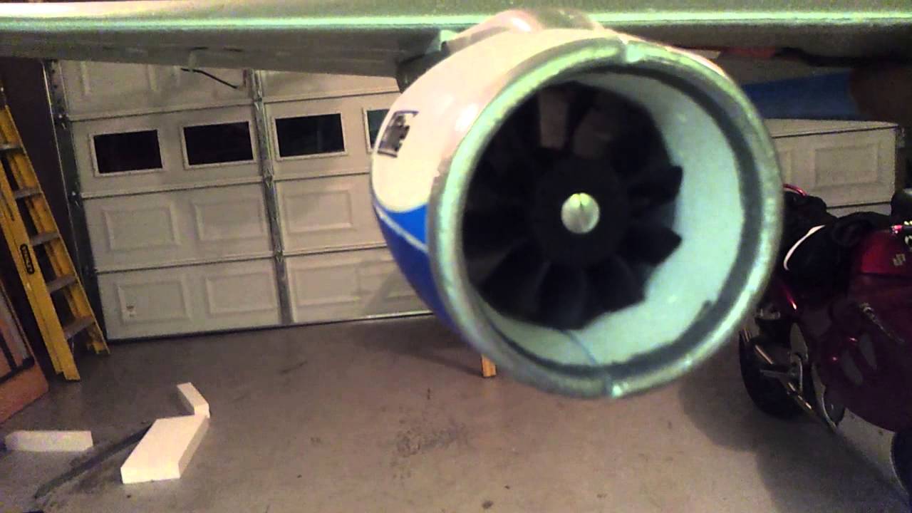 Eflite super airliner with 10 blade edf YouTube