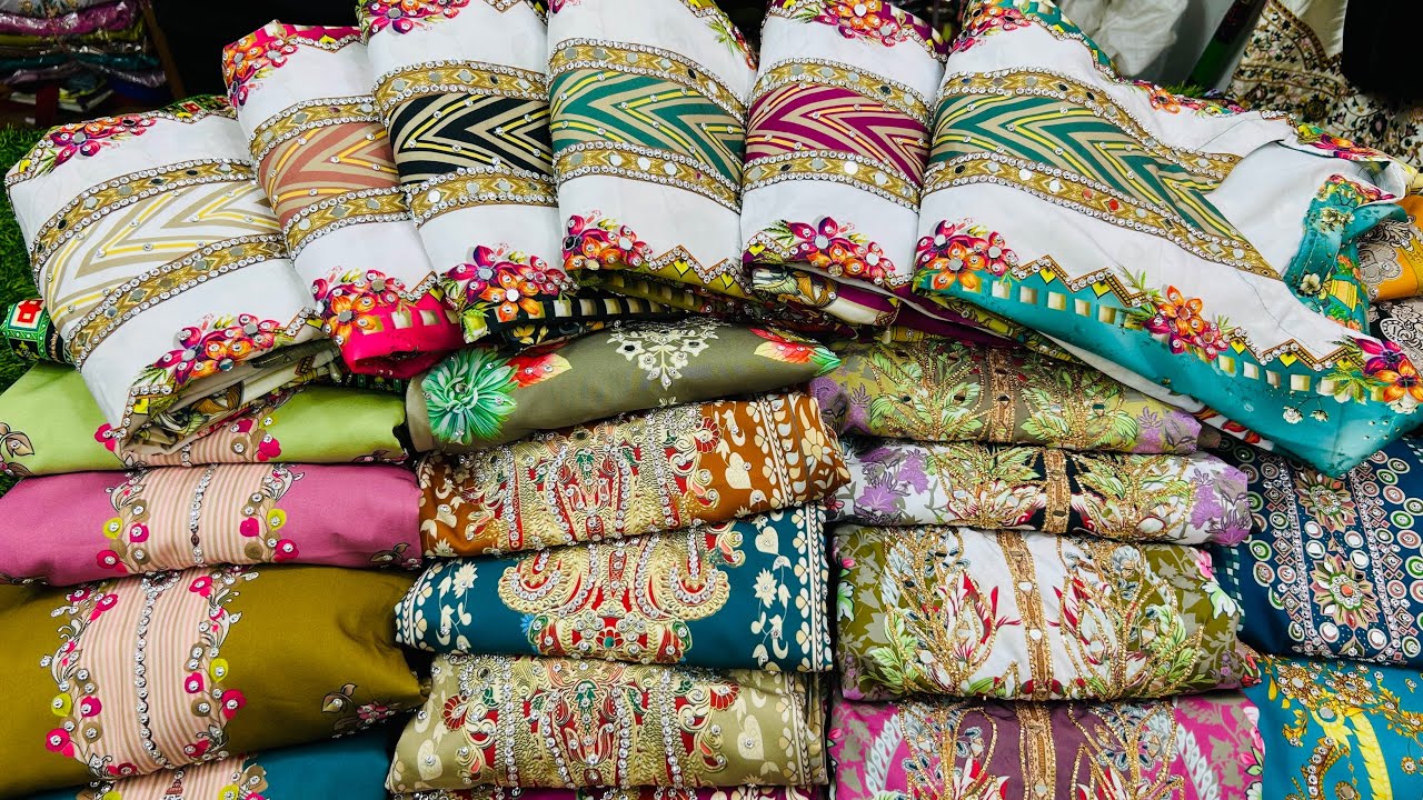  মাএ ৮০০টাকায় পাকিস্তানি স্টাইলের নামি-দামি পেইজের ভাইরাল থ্রিপিস কিনুন || Digital print three piece