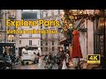 4K Eiffel Tower walk during Olympic 2024