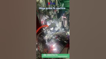 assembly machine for soft close hinges #Yanman