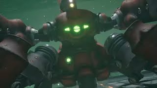 Final Fantasy VII Remake - Scorpion Sentinel Boss Fight + Reactor Escape