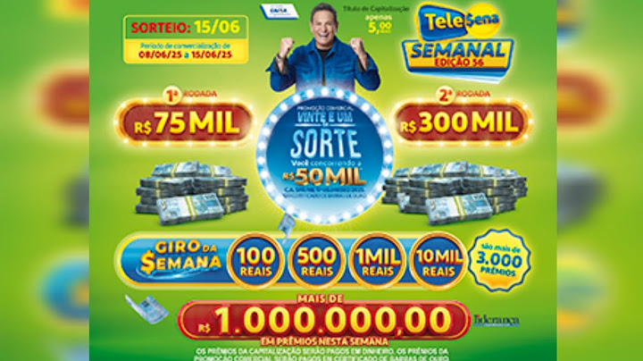 RESULTADO FINAL TELE SENA SEMANAL edição 56 Sorteio 15/06/2025 - 5 reais - verde