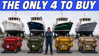 The Only 4 Trawler Engines Worth Buying in 2026 (And the Boats They Come In)