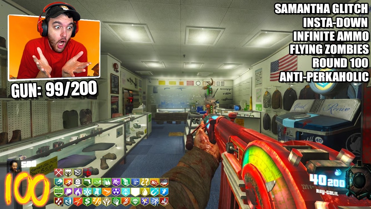 ULTIMATE CHAOS ZOMBIES GUN GAME in GTA V!!! (INSANE)