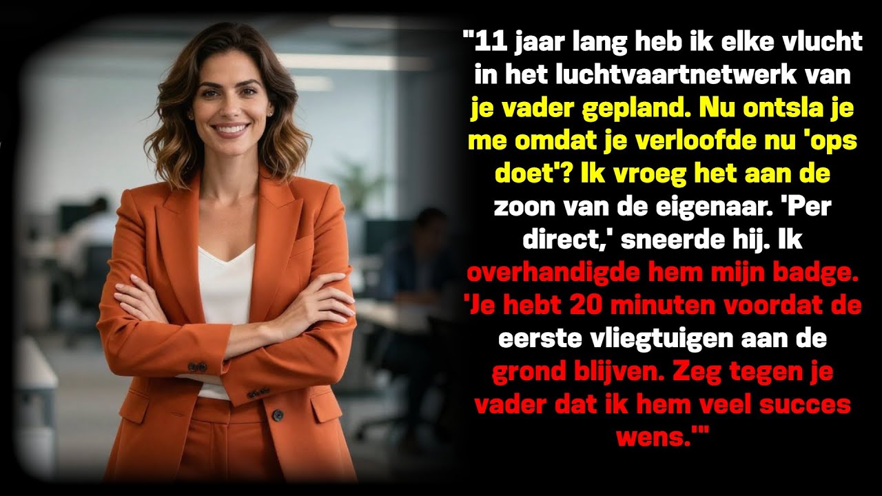 Ontslagen om zijn verloofde, legde ik hun luchtvaartmaatschappij stil ♟️ | Bedrijfsschaakmat