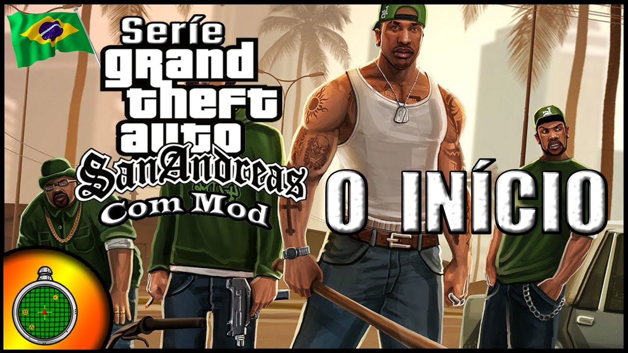 GTA San Andreas #01 - O Inicio Nostálgico do Melhor Jogo!!! (SÉRIE