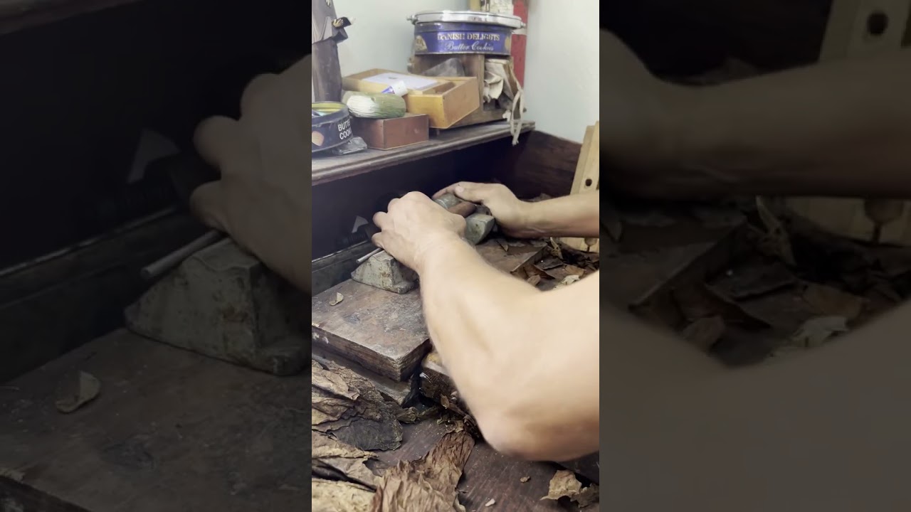 The Old School Way, hand rolled cigars in the Dominican Republic.