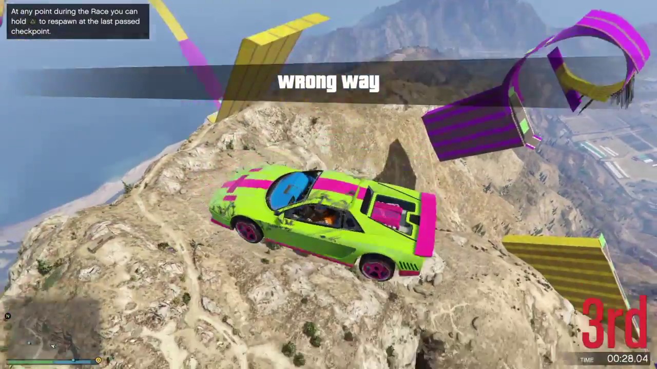 GTA Online: Stunt - !Largest Jump EVER! - YouTube KingJeremy77