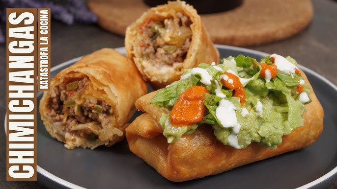 Cómo hacer chimichangas: receta con relleno de pollo buffalo