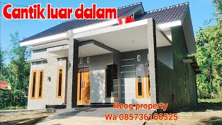 RUMAH MINIMALIS 9X7 TIGA KAMAR TIDUR SUDAH FINISH