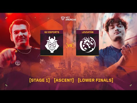 G2 Esports vs Leviatán - VCT Americas Stage 1 - Lower Finals - Map 5