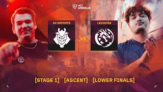 G2 Esports vs Leviatán - VCT Americas Mid-Season Playoffs - Lower Finals - Map 5