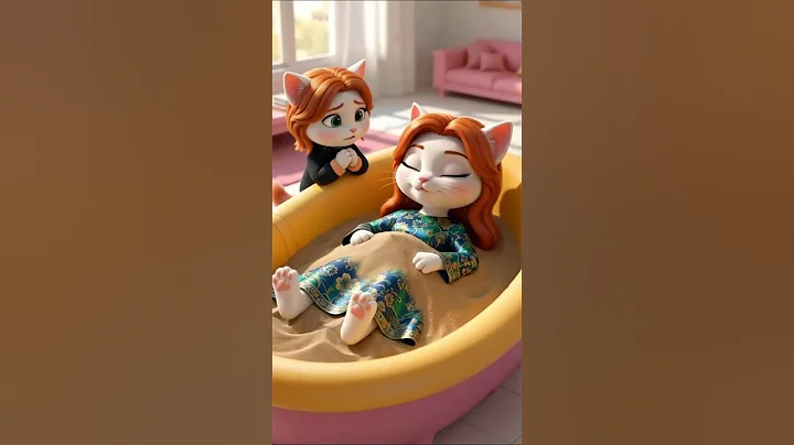 Video 11837291: mother cat, cat reaction, bathtub