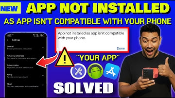 App Not Installed As App Isn