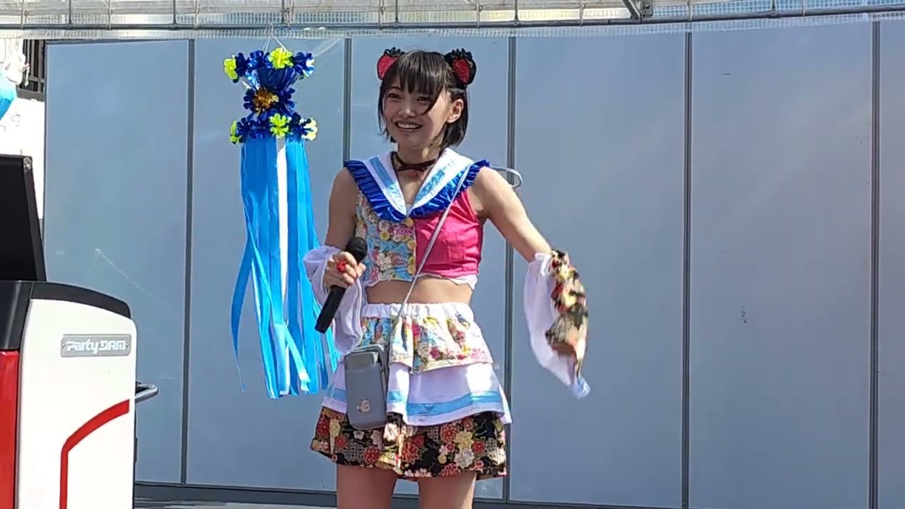 松山あおい　2024.8.3　東京・砂町銀座商店街七夕まつり②