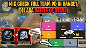 FULL MIC CHECK PDIN BANGET VS PRIME , DISCORD ON #battleofstars  #freefire