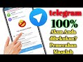 Cara Memperbaiki Masalah Akun Anda Dibekukan Di Telegram Masalah Akun Telegram Beku 2025 