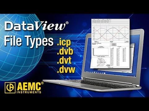 AEMC® - DataView® File Types