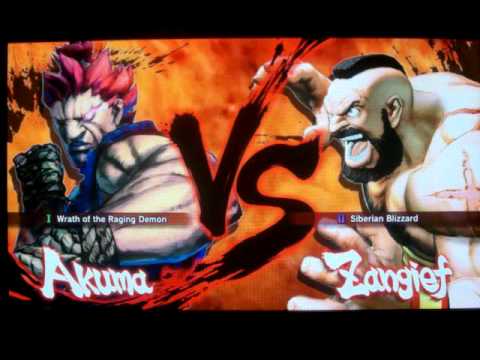 SSFIV ENDLESS BATTLE MATCH JR RODRIGUEZ ( AKUMA ) VS roman4328 ( ZANGIEF ) ON PS3