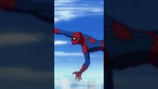 Spider-Man web slings Green Goblin! #marvel