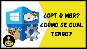 Como saber si mi disco duro es GPT O MBR